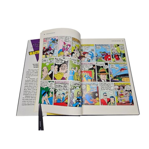 DC Archive Editions THE PLASTIC MAN Archives Vol 1 Jack Cole Hardcover DC Comics - Picture 11 of 16